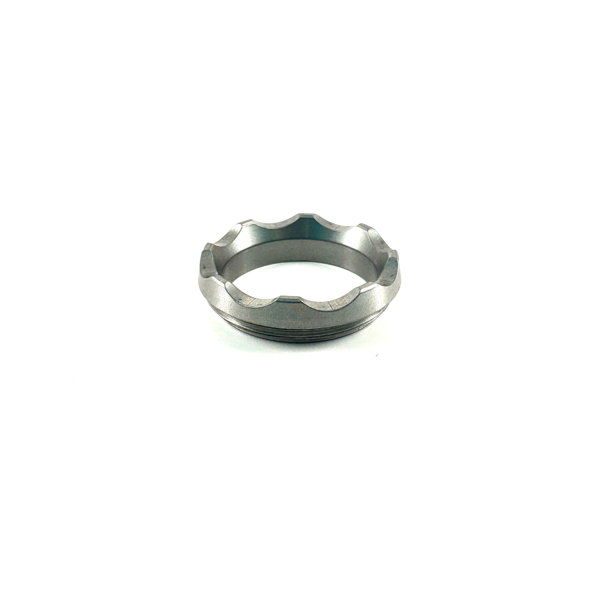 MDC SS Crenelated Bezel Ring (Does NOT Fit Bodyguard, E2 Super, or HT)