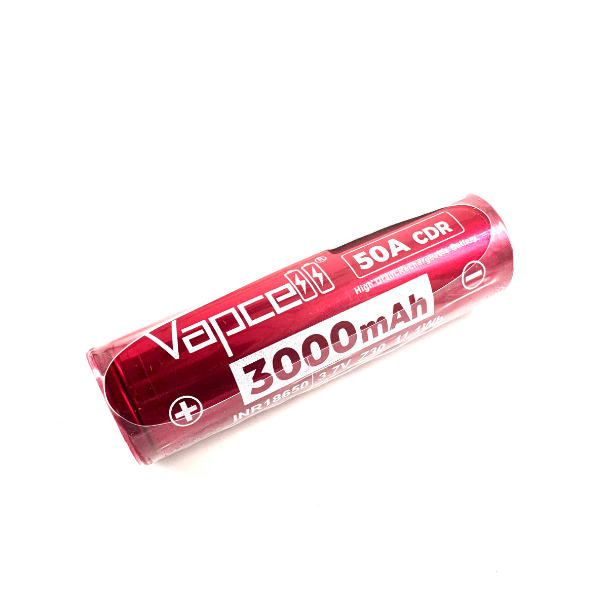 18650 Vapcell Z30 3000mAh 50A High Discharge Flat Top Li-ion Battery