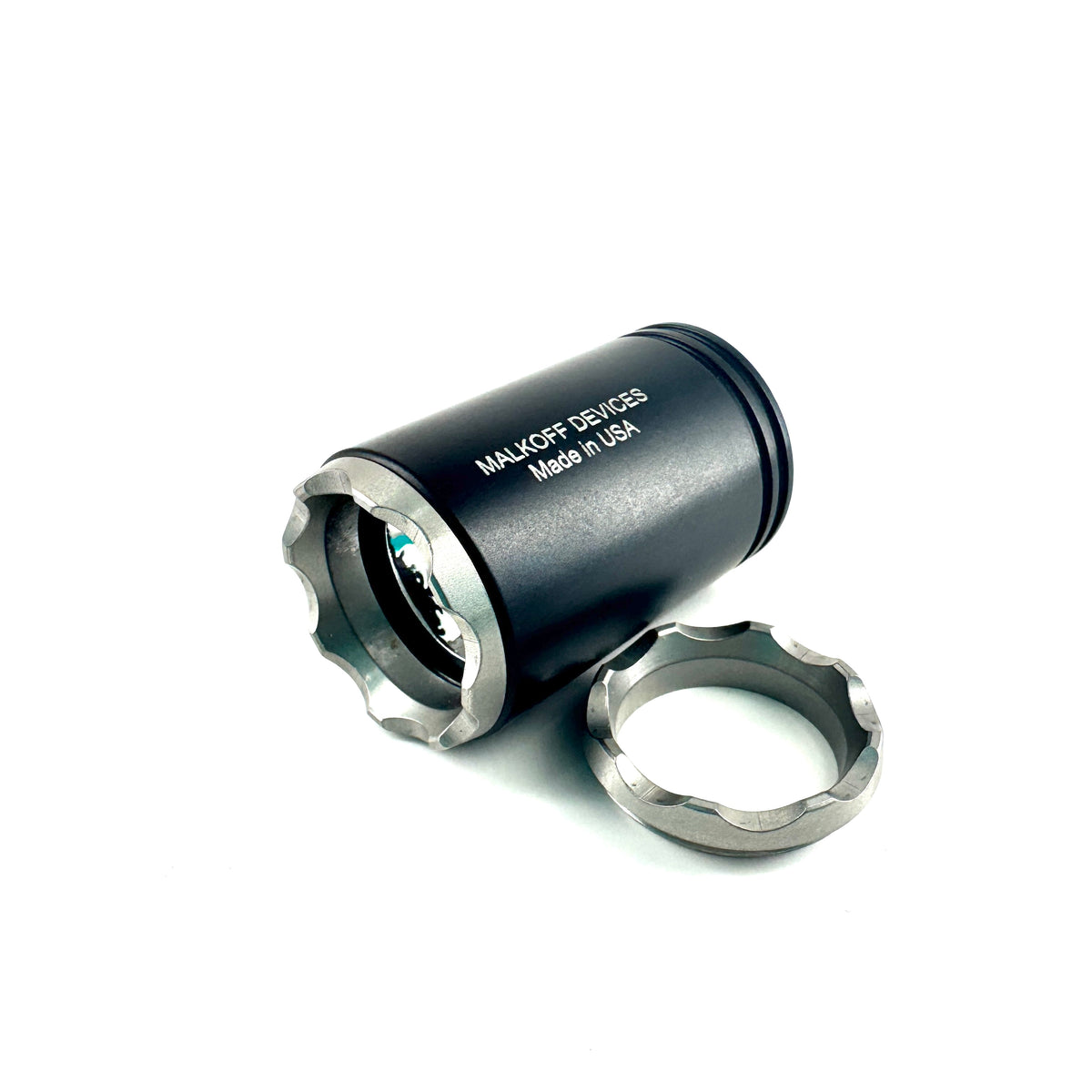 MDC SS Crenelated Bezel Ring (Does NOT Fit Bodyguard, E2 Super, or HT)